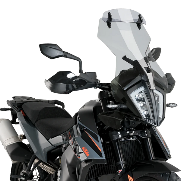 Puig Touring Windshield with Adjustable Visor for KTM 890 Adventure L (2021–2022)