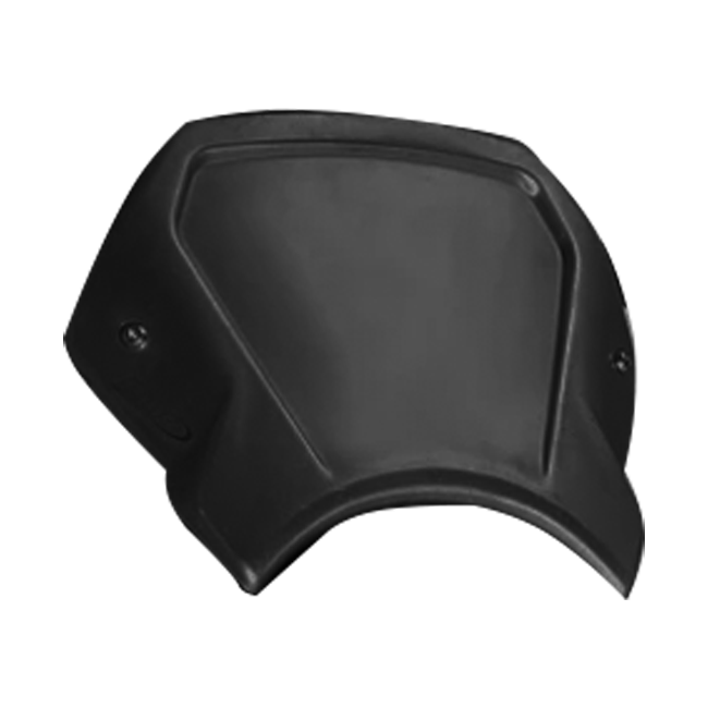 Puig Aluminium Front Plate Windshield – Fork Mount – for Yamaha SCR950 (2017–2020)