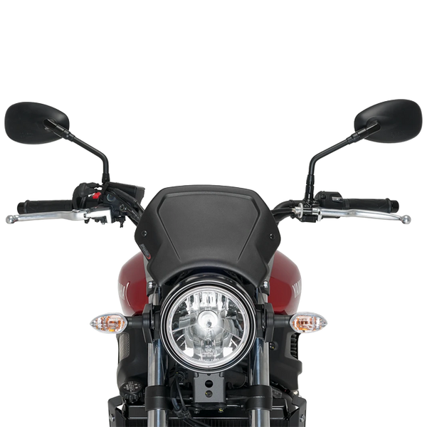 Puig Aluminium Front Plate Windshield – Headlight Bracket Mount – for Yamaha XSR700 / Xtribute (2016–2020)