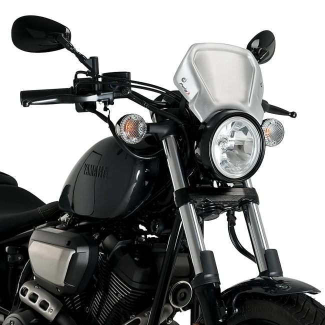 Puig Aluminium Front Plate for Yamaha XV950 Racer (2016–2017)