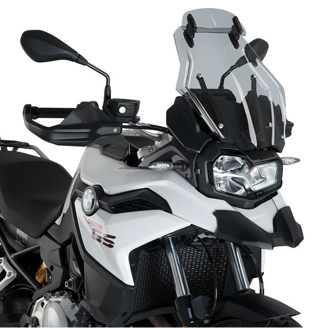 Puig Touring Windscreen with Adjustable Visor for BMW F750GS (2018–2024)