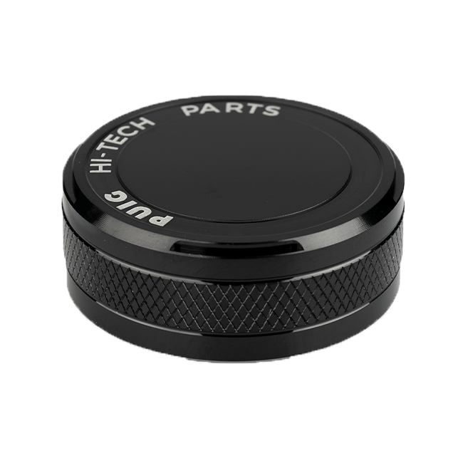 Puig CNC aluminium rear brake fluid reservoir cap for Kawasaki ZX-4RR anodised colour