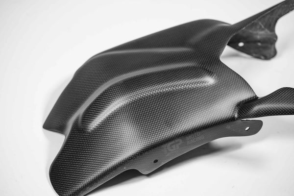 PlasticBike carbon swingarm cover for Ducati Panigale V2 955 2020-2024