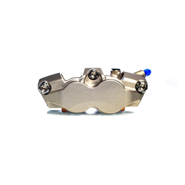 Talos X50 two-piece 4-piston 108mm front right brake caliper hard-anodised