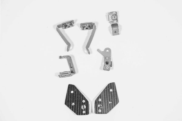 AP Carbon Line SBK fairing bracket kit for Ducati Panigale V4/S/R 2022-2024, part DU-V422S-INOX