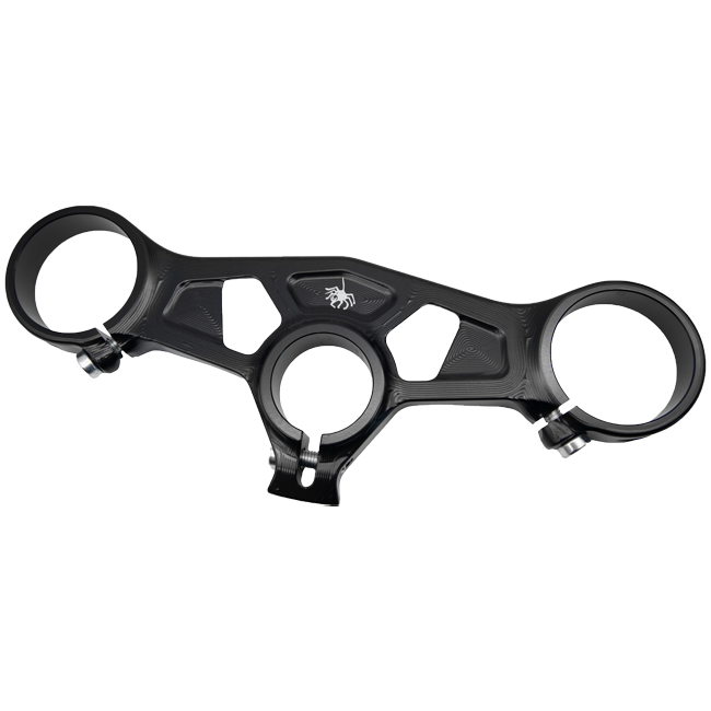 Spider Racing top triple clamp 50.D316 for Ducati Panigale V4/S 2025-2026, billet aluminium