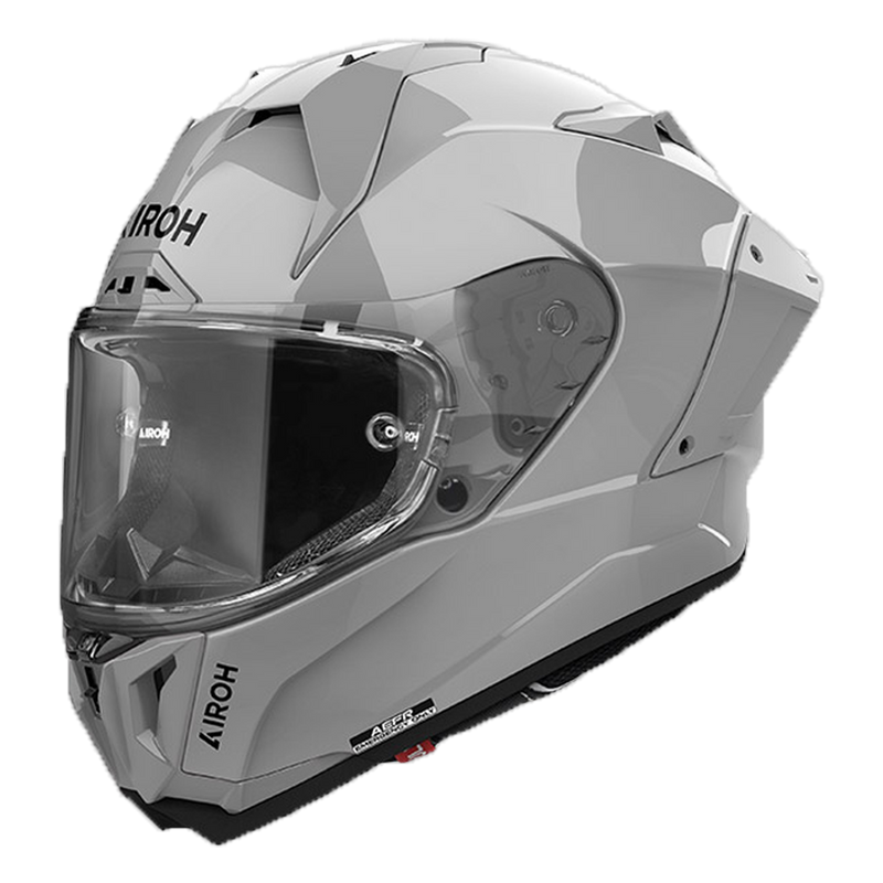 Airoh GP 800 Color full-face helmet in Cement Grey Glossy finish