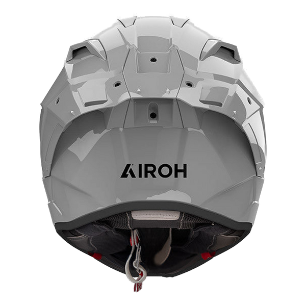 Airoh GP 800 Color full-face helmet in Cement Grey Glossy finish