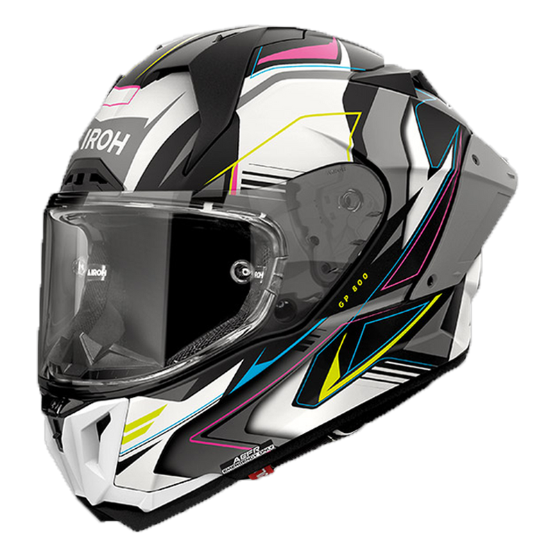 Airoh GP 800 Must full-face helmet in multicolor matte finish