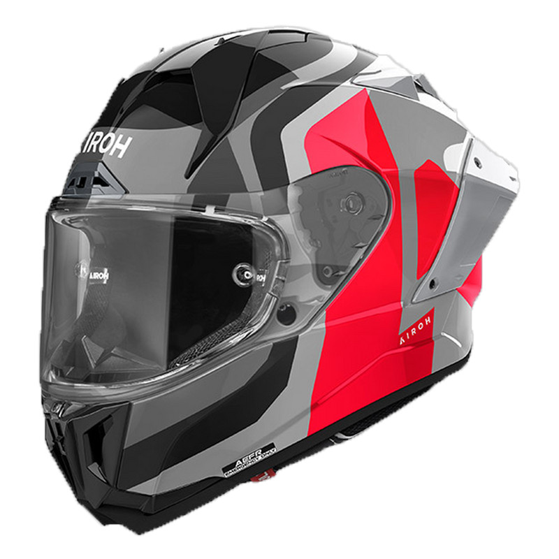 Airoh GP 800 Competition full-face helmet in glossy red finish