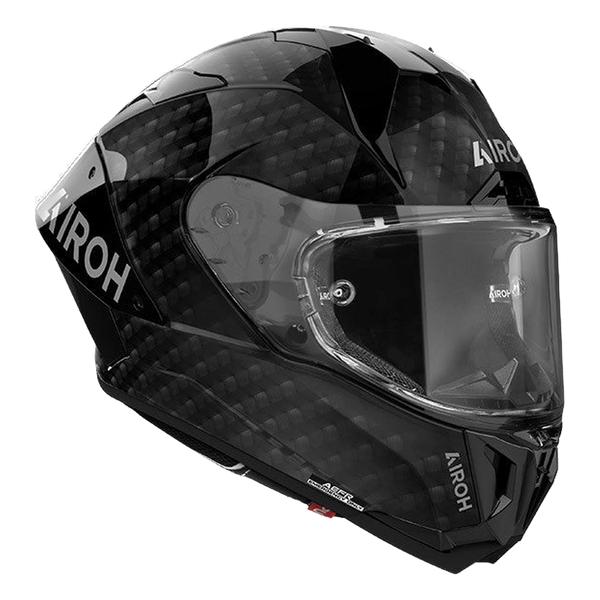 Airoh GP 800 FIM Racing #1 full-face helmet in glossy carbon finish