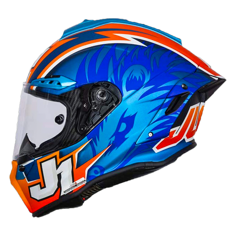 Just1 J-GPR full-face helmet Marco Melandri Replica gloss carbon