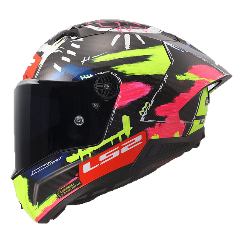 LS2 FF805 Thunder GP Aero full-face helmet in Fermín Aldeguer 2025 Replica livery