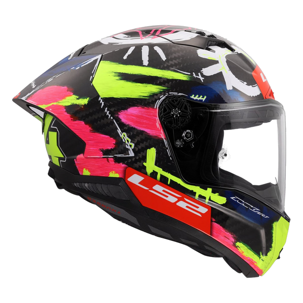 LS2 FF805 Thunder GP Aero full-face helmet in Fermín Aldeguer 2025 Replica livery