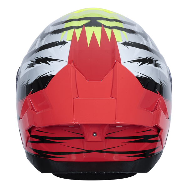 Just1 J-STR Demonic Axel Bassani Replica 2025 full-face motorcycle helmet in Bassani graphic livery