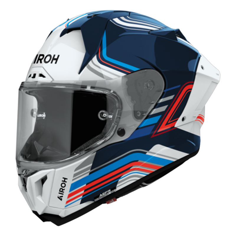 Airoh GP 800 Hurricane full-face carbon helmet in gloss finish