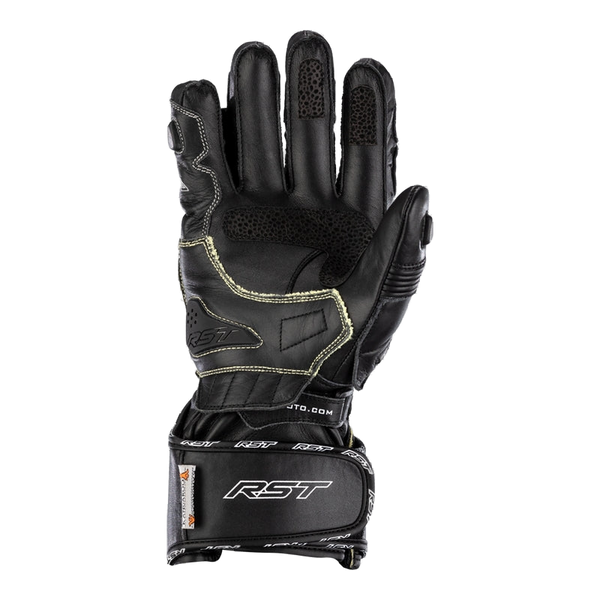 RST Tractech Evo 4 ladies motorcycle leather gloves in black