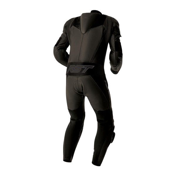 RST Tractech EVO D3O one-piece perforated leather race suit men's black