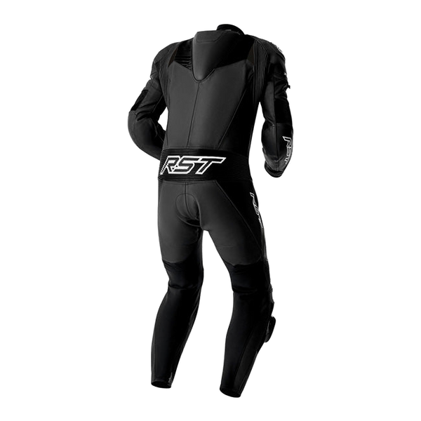 RST Tractech EVO D3O one-piece leather race suit men's Black/White