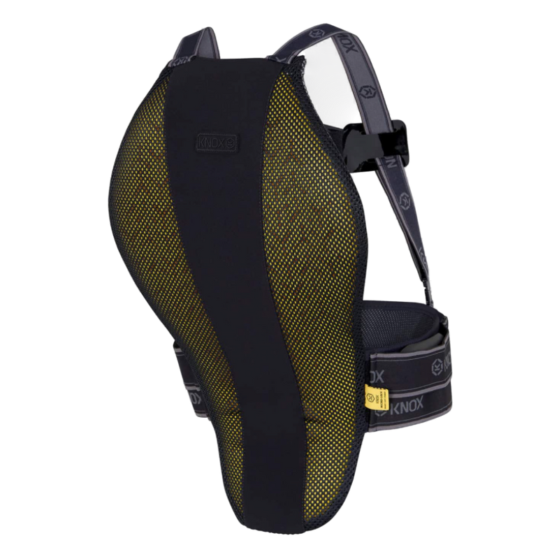 Knox Micro-Lock Air MK2 back protector in black, unisex, EN 1621-2:2014 Level 2