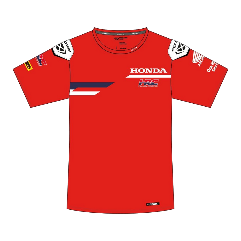IXON TS1 HRC 26 Honda HRC Racing Team men's replica T-shirt in red, 2026 season