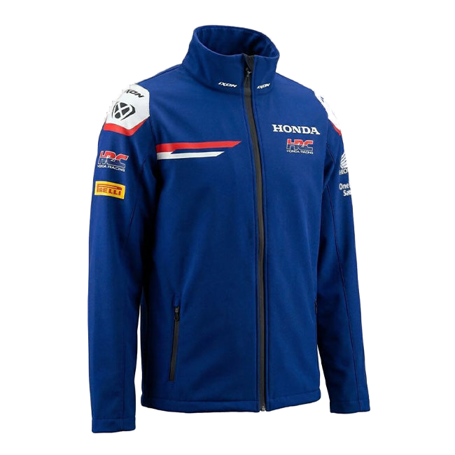 IXON SF1 HRC 26 Honda HRC Racing Team zip sweat jacket blue replica 2026 men