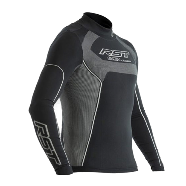 RST Tech X Coolmax Men's Long Sleeve Base Layer Top in black
