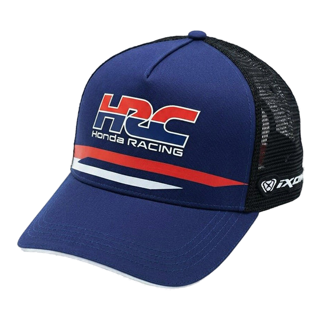 IXON CAP2 HRC 26 Honda HRC Racing Team trucker cap in blue, red and white