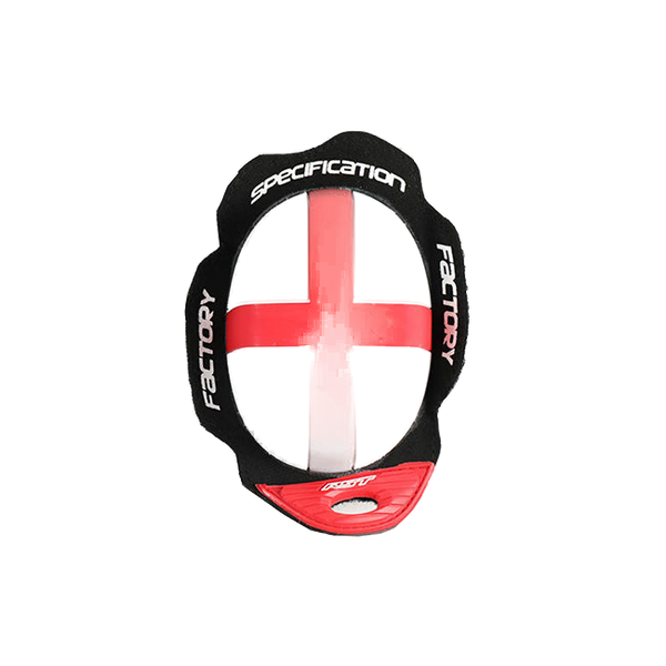 RST Flag Series George Cross knee sliders, part 101803, St. George design