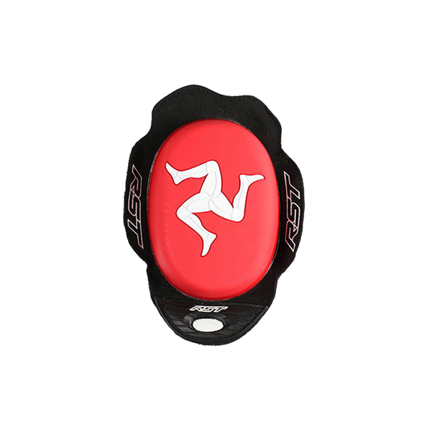 RST Flag Series Manx Red Isle of Man knee sliders 101947