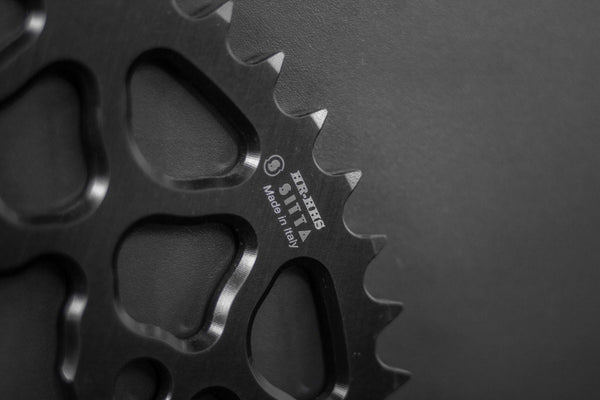 Sitta GP aluminium rear sprocket 204Y-HR20GP black SuperHard for BMW HP4 and HP4 Race