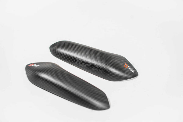 Plastic Bike carbon tank guard protectors for Ducati Panigale V2 955 2020-2024