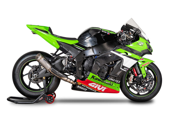 Spark Exhaust GKA8848T full titanium system on Kawasaki ZX-10 R/RR 2021-2026