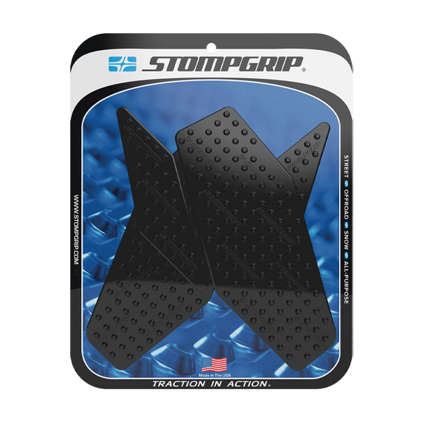 Stompgrip Vulcano traction pads for Yamaha YZF-R6 RJ15 2008-2016 in transparent finish