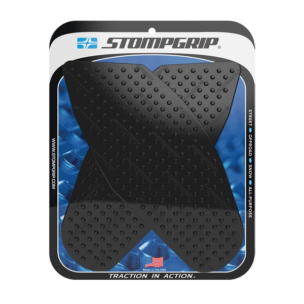 Stompgrip Vulcano Traction Pads for Suzuki GSX-R 600/750 2008-2010, black