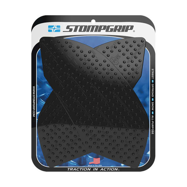 Stompgrip Vulcano Traction Pads for Aprilia RSV4 2009–2020 – black and clear options