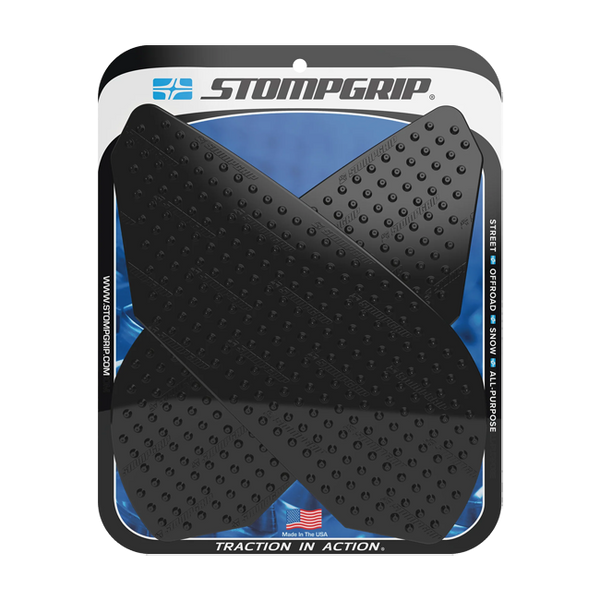 Stompgrip Vulcano Traction Pads for Triumph Daytona 675/R — Caldera profile tank pads