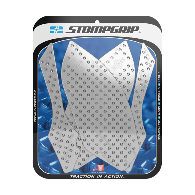 Stompgrip Vulcano Traction Pads BMW S1000RR K46 2009-2014 — Caldera profile tank pads