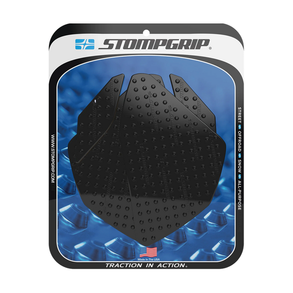 Stompgrip Vulcano Traction Pads for Yamaha YZF-R3 2015-2018 – Caldera profile, black