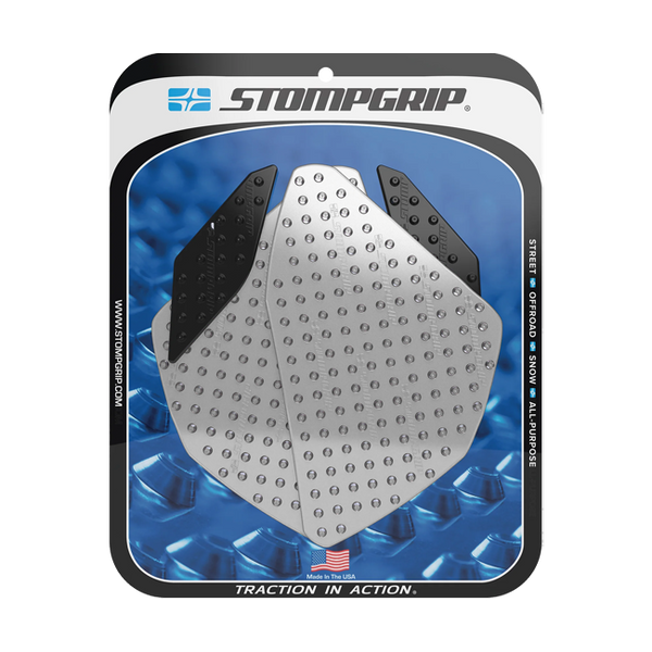 Stompgrip Vulcano Traction Pads for Yamaha YZF-R3 2015-2018 – Caldera profile, black