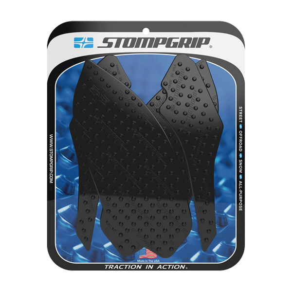 Stompgrip Vulcano traction pads for BMW S1000RR K46 2015-2018 in black and transparent