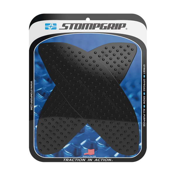 Stompgrip Vulcano Traction Pads for Aprilia RSV4 1100 Factory 2021-2026, transparent and black options