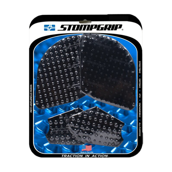 Stompgrip Vulcano traction pads for Ducati Panigale V4/S/R 2022-2024 in black