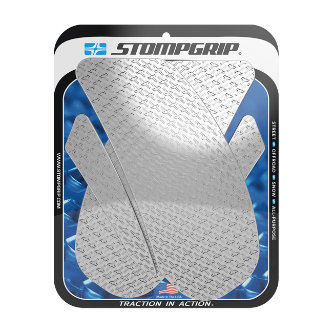 Stompgrip Icon Traction Pads for Suzuki GSX-R 1000 2009-2016 transparent and black
