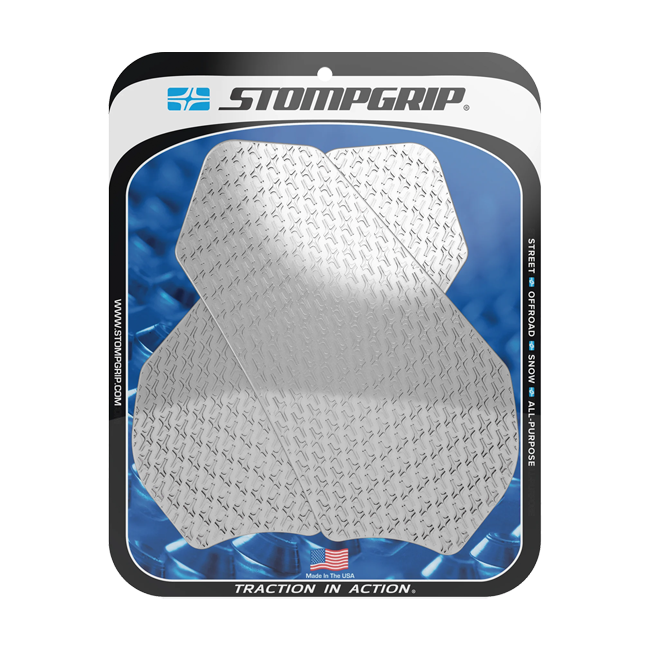 Stompgrip Icon Traction Pads Suzuki GSX-R 600/750 2011-2018 transparent and black