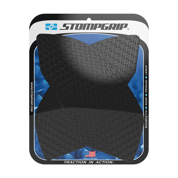 Stompgrip Icon Traction Pads for Aprilia RSV4 2009–2020 in transparent and black