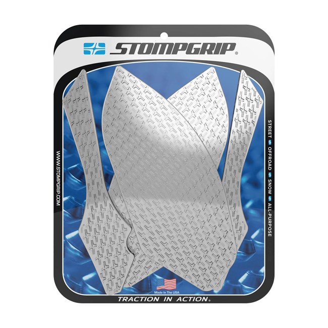 Stompgrip Icon Traction Pads for BMW S1000RR K46 2009-2014 in transparent finish