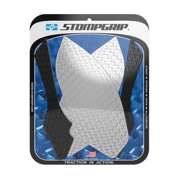 Stompgrip Icon Traction Pads for BMW S1000RR K46 2009-2014 in transparent finish