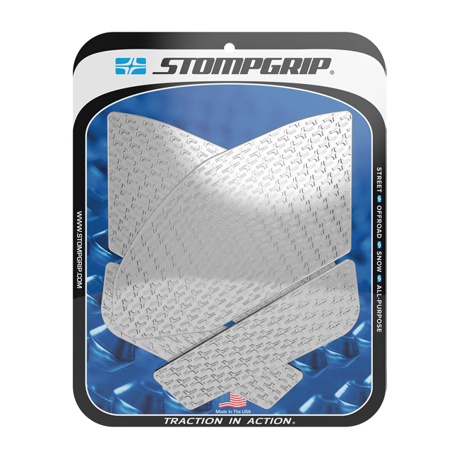 Stompgrip Icon Traction Pads for Suzuki GSX-R 1000 2017-2023 – transparent variant