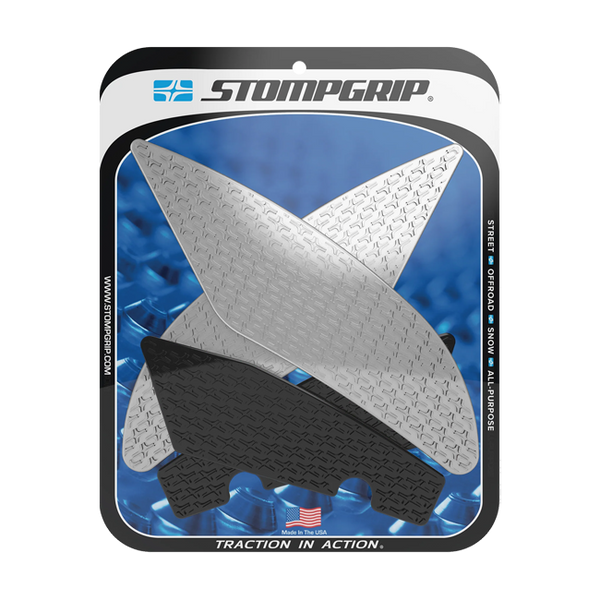 Stompgrip Icon Traction Pads for Yamaha YZF-R6 RJ27 in transparent finish